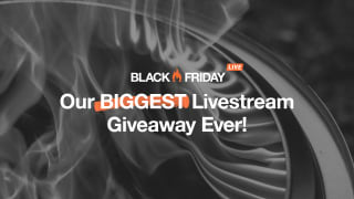 Solo Stove Live: Black Friday Giveaway